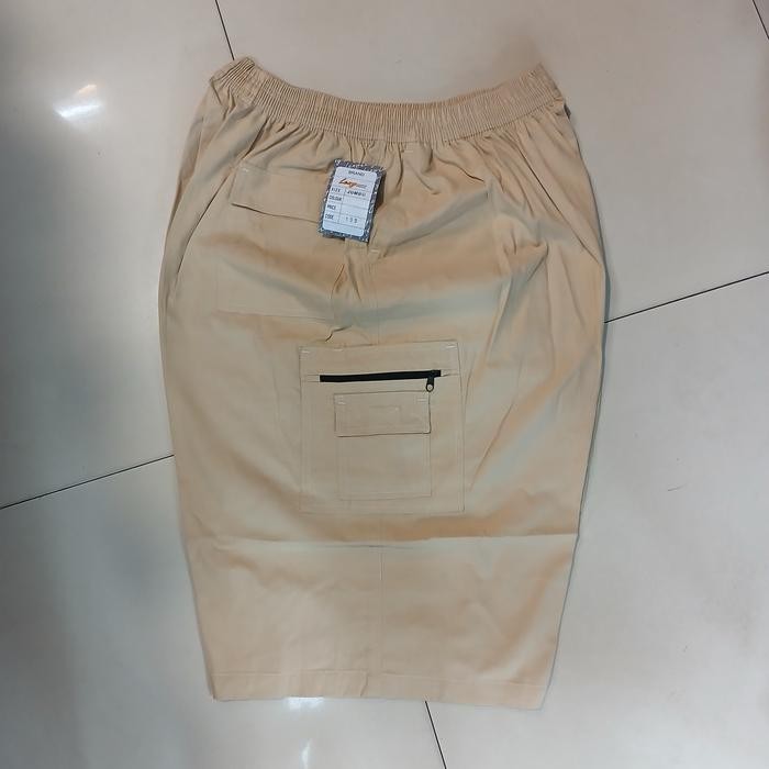 Celana Jumbo Pendek Loreng Cargo Pria / Celana Kolor Jumbo Loreng Katun Pendek Pria / Celana Pendek