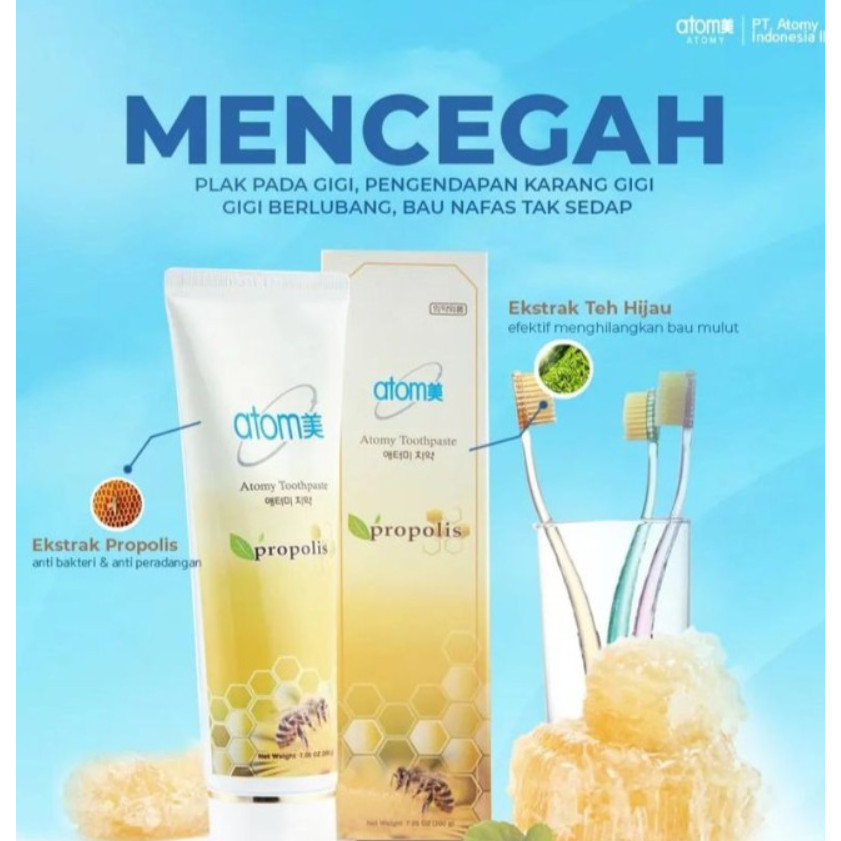 Atomy Toothpaste - 200gr 1pcs | Odol Atomy