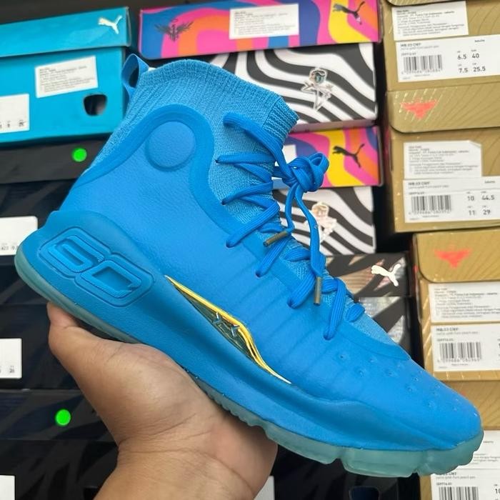 UNDER ARMOUR CURRY 4 RETRO BASKET FOR MENS ORIGINAL BNIB (1298306-404)