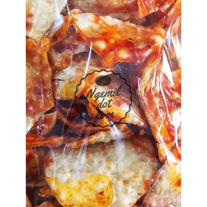 Eat,- Opak Balado / Opak Singkong Pedas Manis / Opak Singkong Lengket