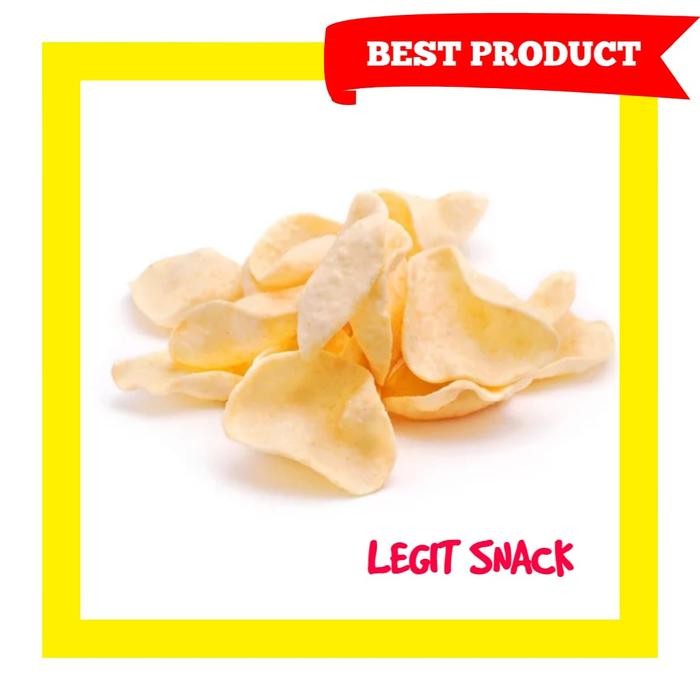 Eat,- Keripik Getuk Singkong Original / Kripik Singkong Getuk Putih / Cassava Chips