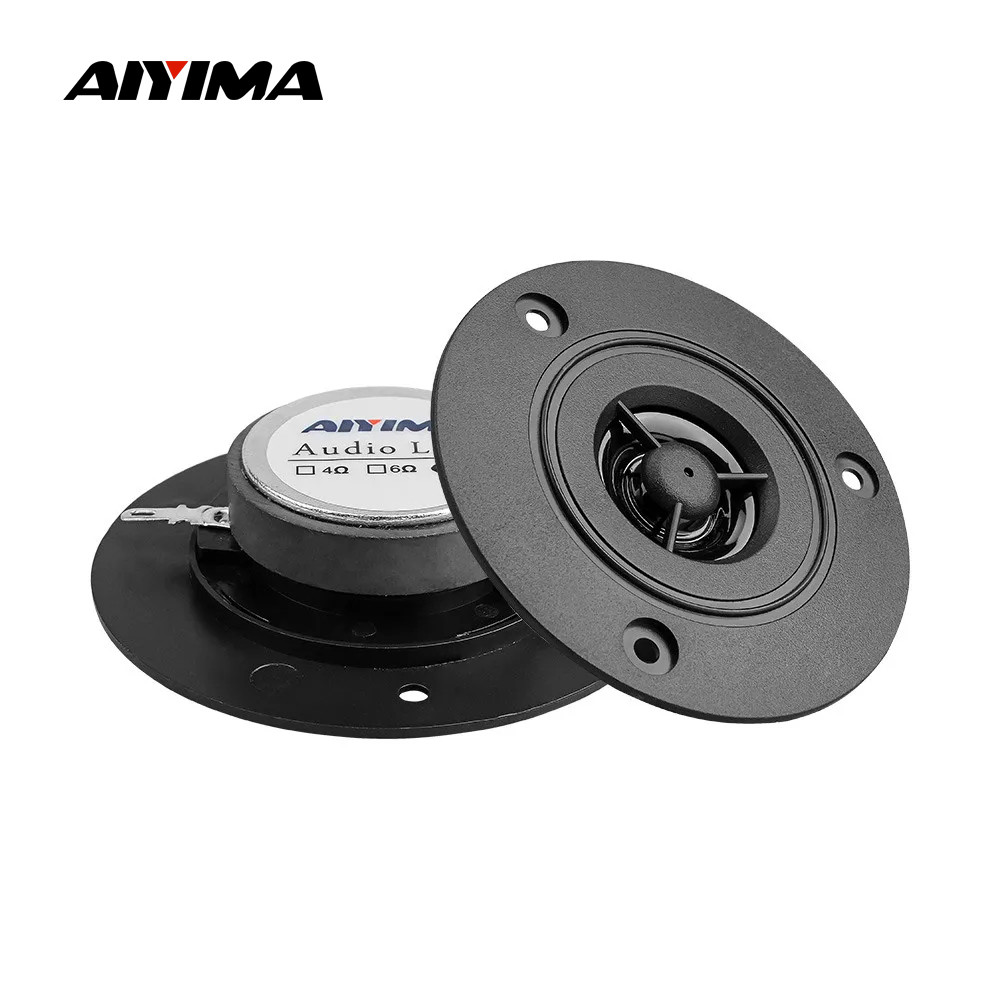 Aiyima 3 Inch 74Mm Audio Tweeter Sound Speaker 8 Ohm 10W Treble Loudspeaker For 2.1 Speakers