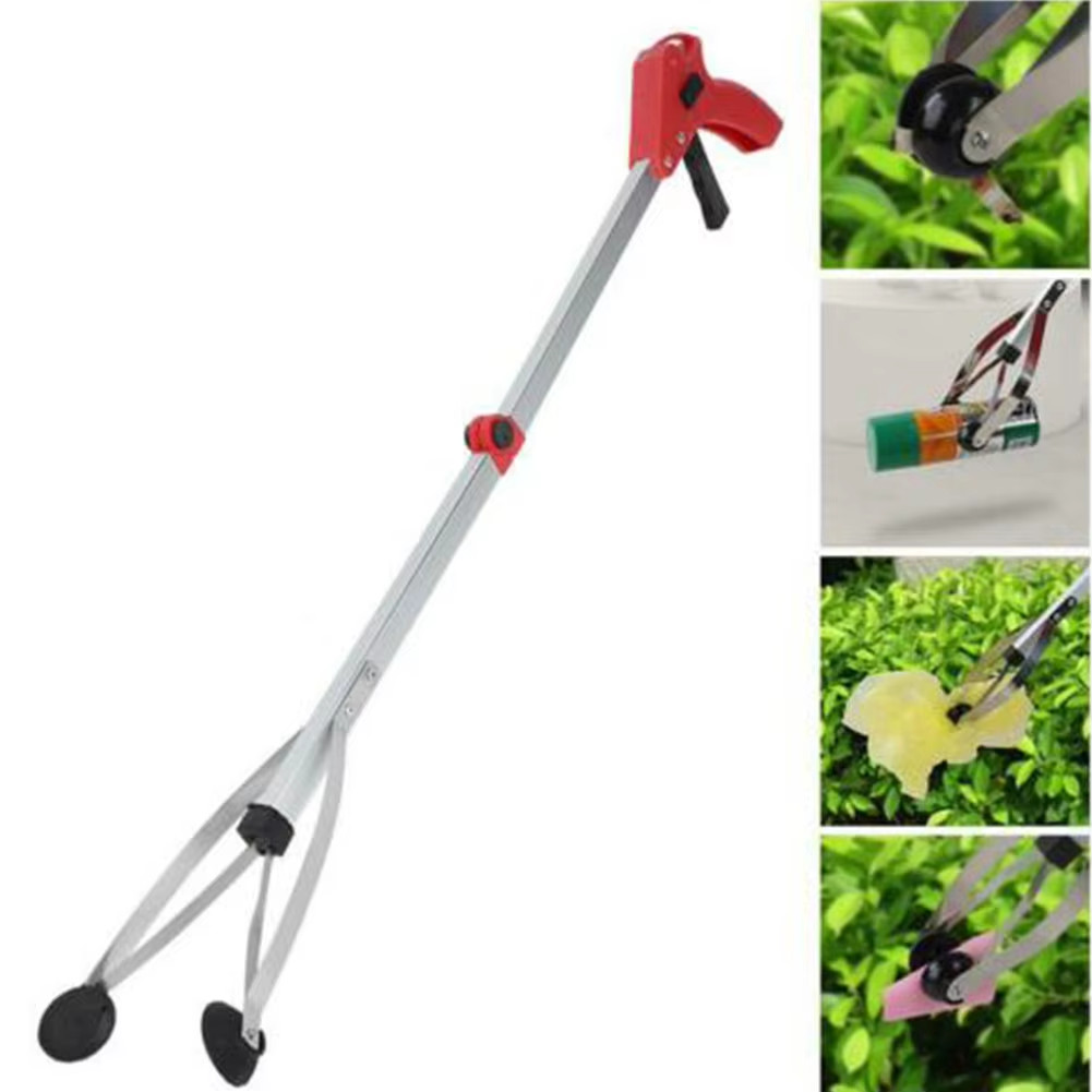 PROMO Garbage Picker Leaves Trash Pick Up Tool Foldable Gripper Extender Hand Tools Trash Grabber Li