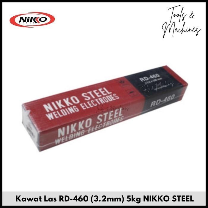 Kawat Las RD-460 5kg (3.2mm) NIKO STEEL / Kawat Las RD 460 (3.2 mm)
