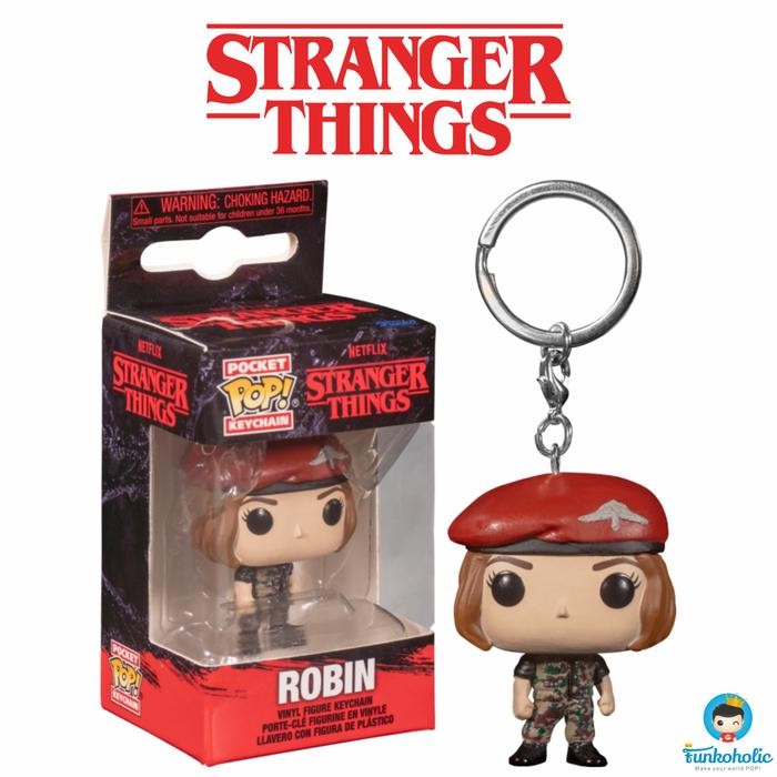 Funko Pocket POP Keychain Stranger Things Season 4 Robin Hunter Outfit