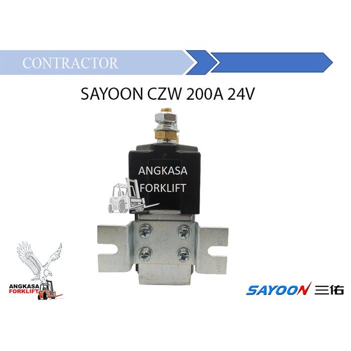Sayoon Contactor CZW200A SW180 24V 200A Kontaktor Forklift Eletric