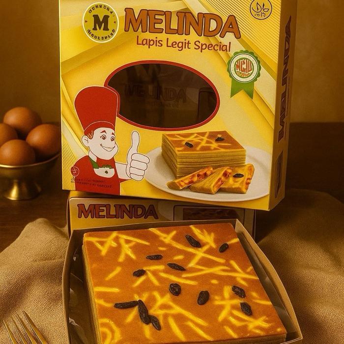SALE  lapis Legit Spesial VAKUM Butter Kismis Melinda 17x17cm 800gram fresh from oven ORIGINAL