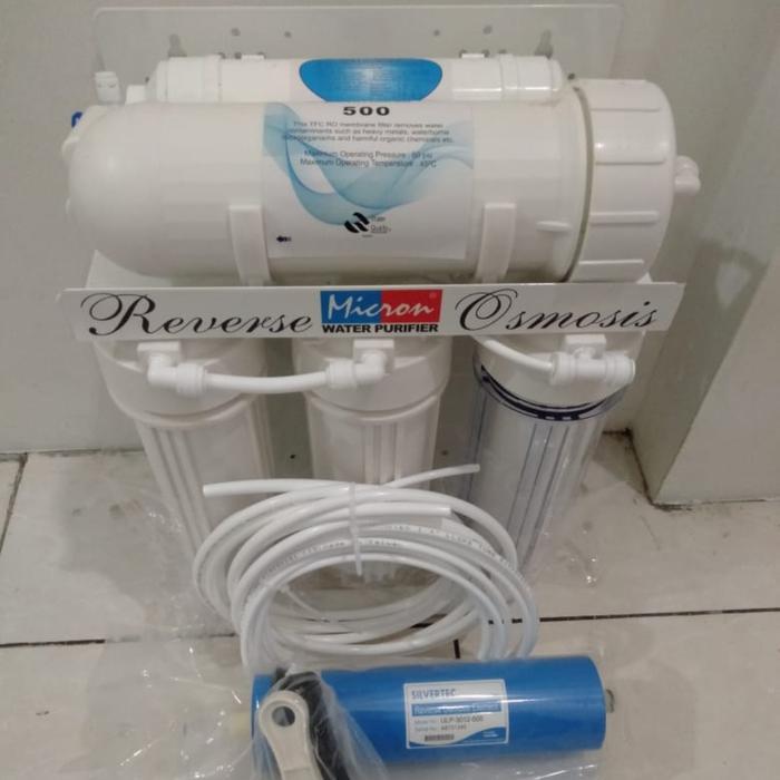 mesin RO pureline 500 gpd / reverse osmosis ro 500 gpd tanpa pressuregauge