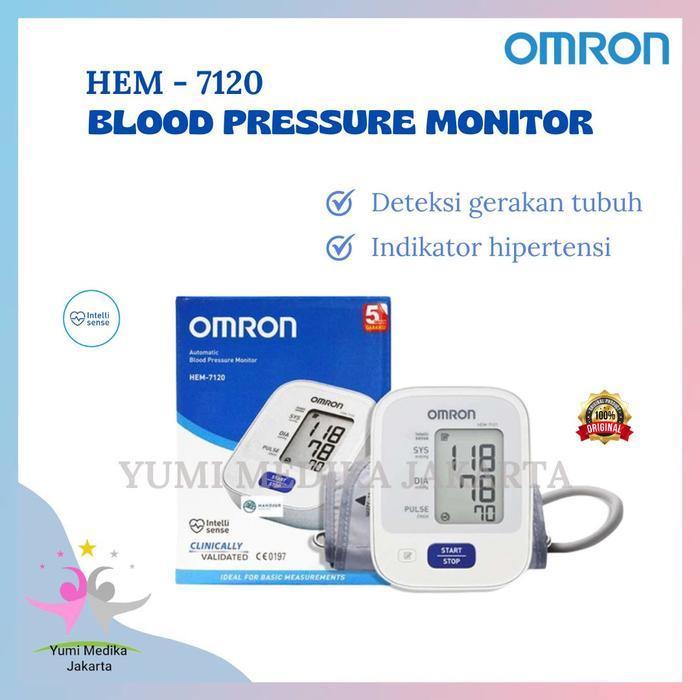 Omron Hem-7120 Tensimeter Digital/ Tensi Digital Omron Hem 7120 Terlaris
