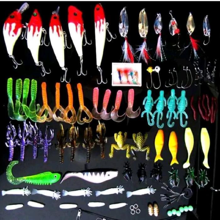 Paket Lure Casting Fw Series - Pilihan Warna Dan Desain Yang Menarik Untuk Memancing Terlaris