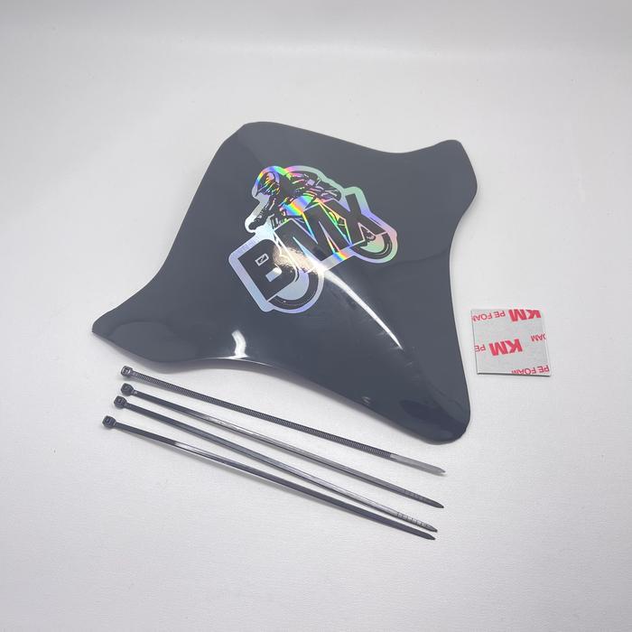 VISOR SEPEDA BMX + STIKER HOLOGRAM BMX PRO NEW