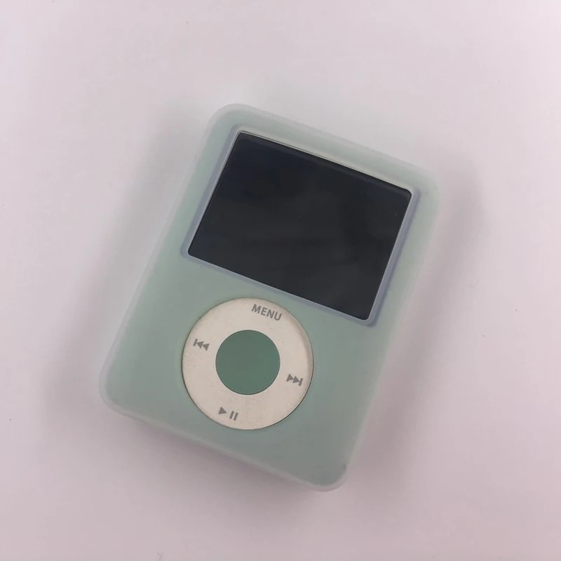 for iPod Nano 3 3rd 4GB 8GB Silicone Soft Protective Shell Case Cover