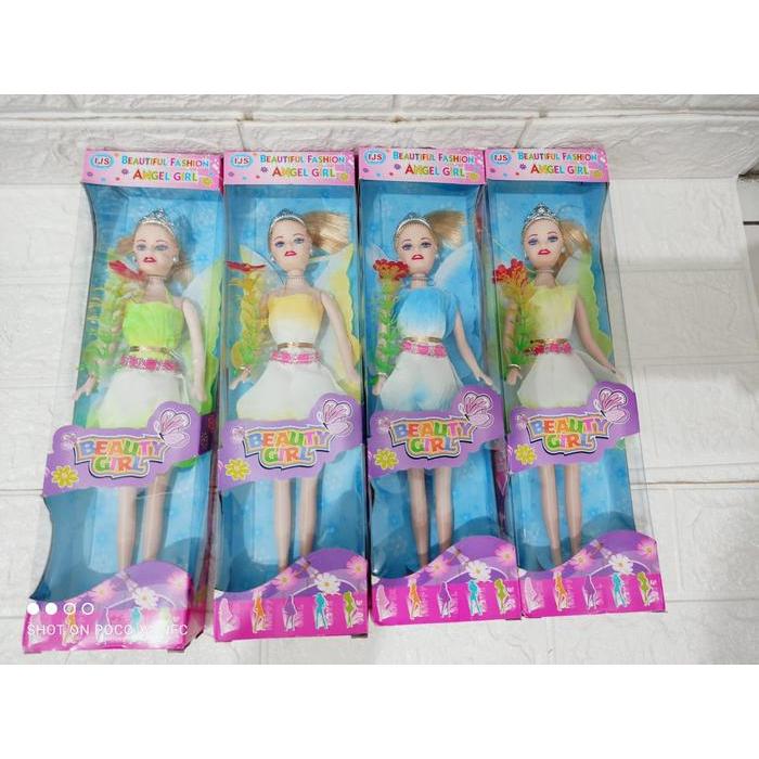 NEW MAINAN BONEKA BEUTY GIRL / BONEKA BERSAYAP / BONEKA PERI BIDADARI B706