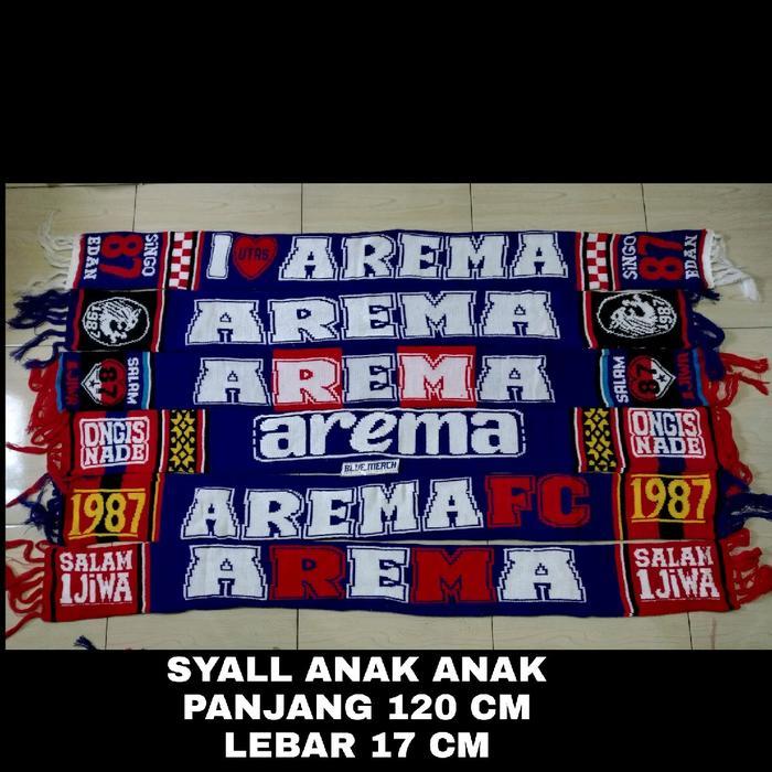 Syal Rajut Arema Anak-Anak