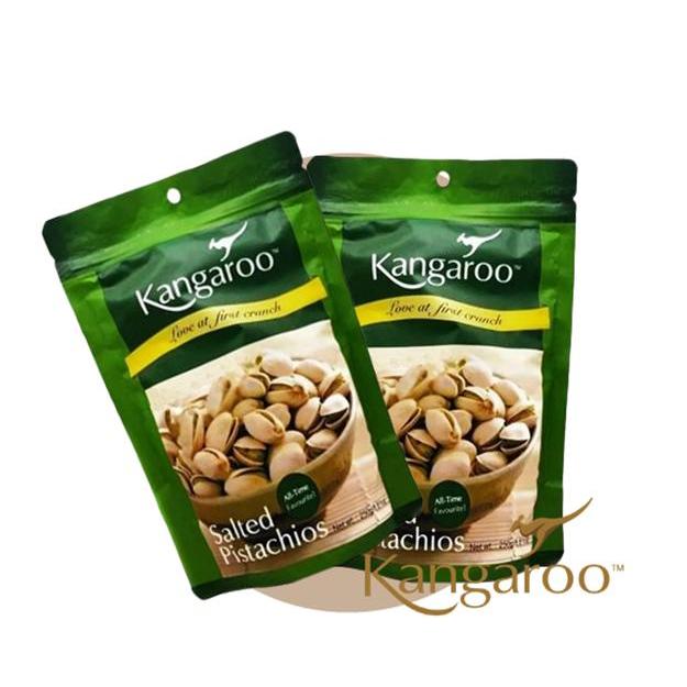 Kangaroo Kacang Pistachio Garam 500 g - Snack Favorit Renyah & Gurih untuk Diet