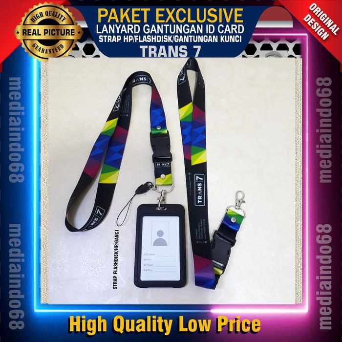 Ready Terlaris Lanyard Gantungan Id Card TRANS7 Murah