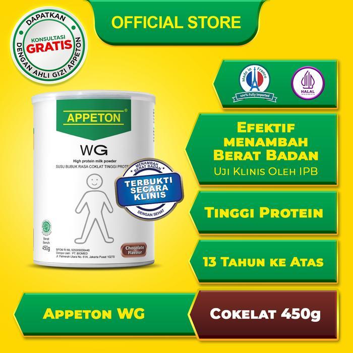 Susu Appeton WG 450gr Rasa Cokelat
