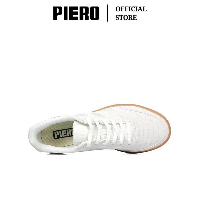 Terlaris PIERO SEPATU SNEAKERS PRIA ALASKA WHITE/GUM/WHITE PIE1000300