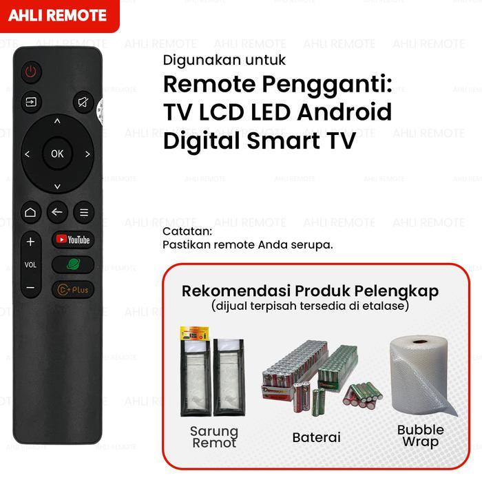 NEW Remote TV Coocaa Smart TV 32S3U 40S3U / Remot Coocaa LCD LED Smart