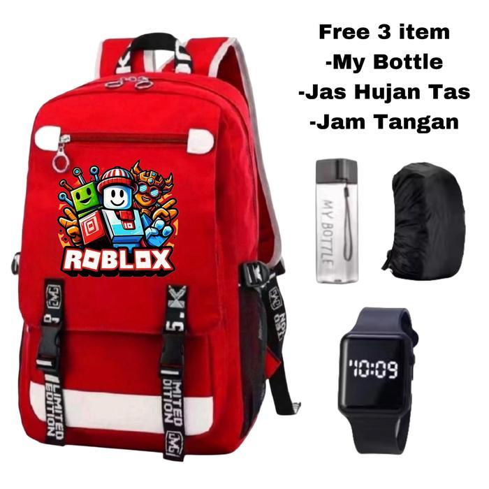 RANSELINDO BANDUNG-tas ransel Roblox-tas Roblox-ransel game Roblox-tas sekolah Roblox-tas gaming Rob