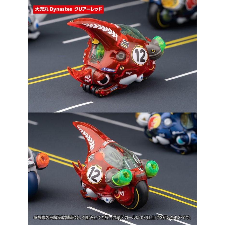 Earnestcore Craft Model Kit - Dynastes Red Bull Beetle Racing Team Clear Red