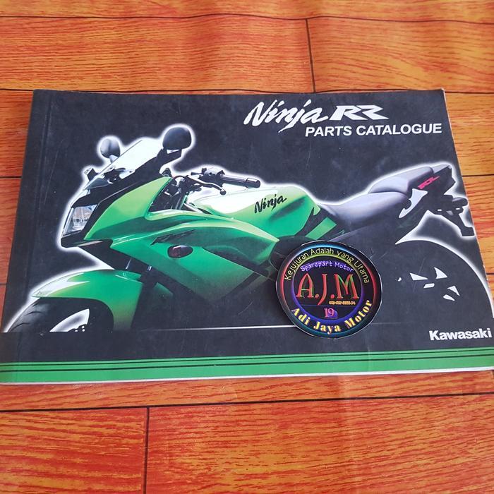 Buku Part Katalog Catalog Copian Kawasaki Ninja 150 RR NEW