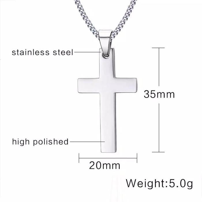 Harga Kalung Salib Stainless Steel Terbaru Okt 2026 | BigGo Indonesia