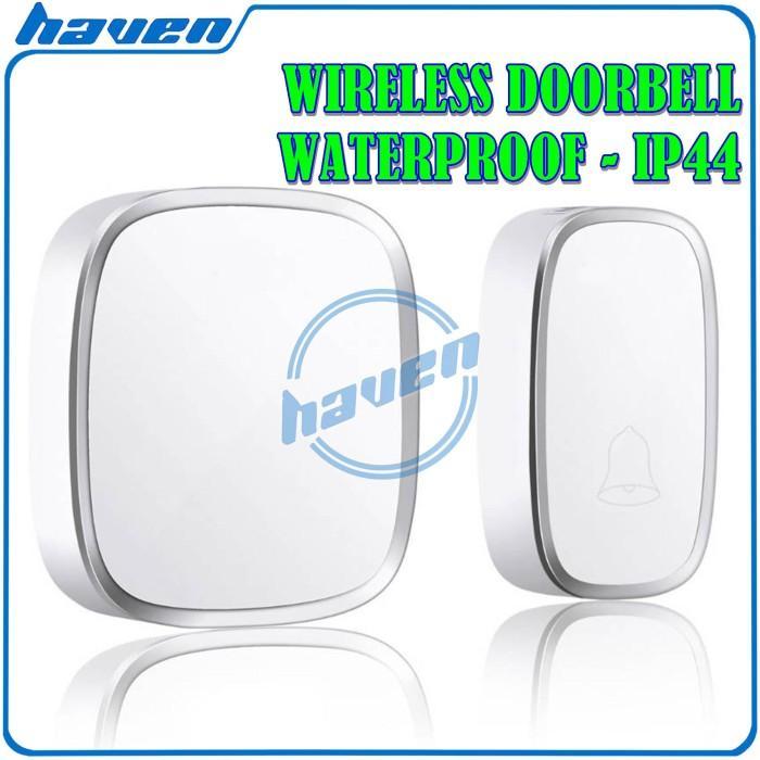 Bell Rumah Wireless Door Bell / Bel Pintu Bell Wireless Waterproof