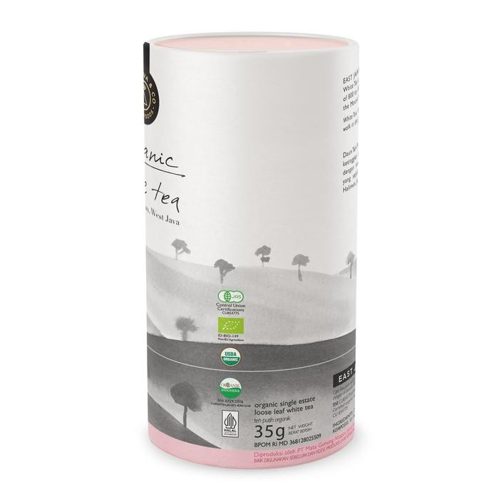 

EAST JAVA & CO ORGANIC WHITE TEA - LOOSE LEAF 35G (TEH PUTIH ORGANIK)