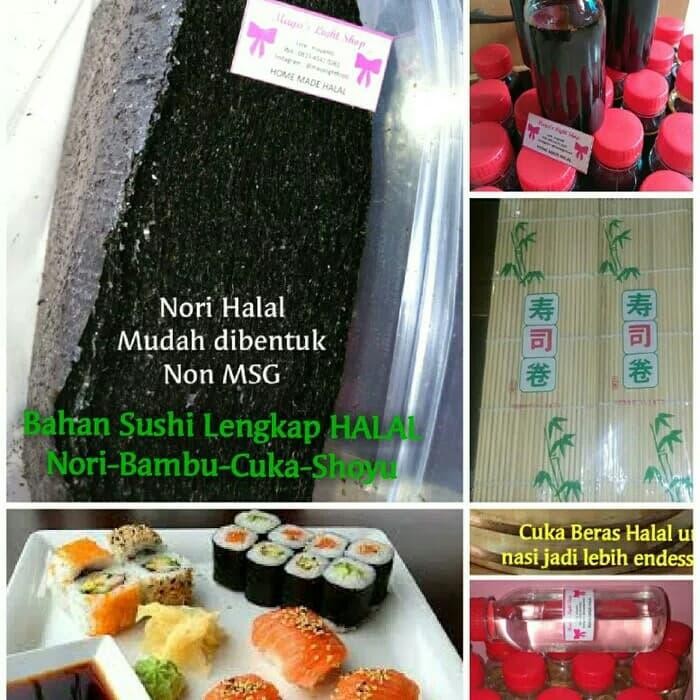 

PAKET BAHAN SUSHI TIPE 4 NORI PENGGULUNG VINEGAR SHOYU