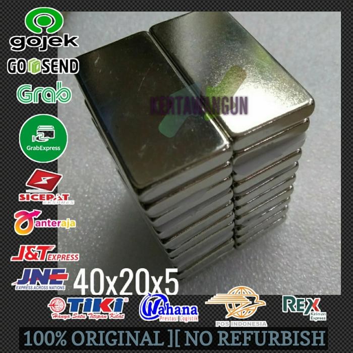 

Magnet Neodymium kotak 40x20x5