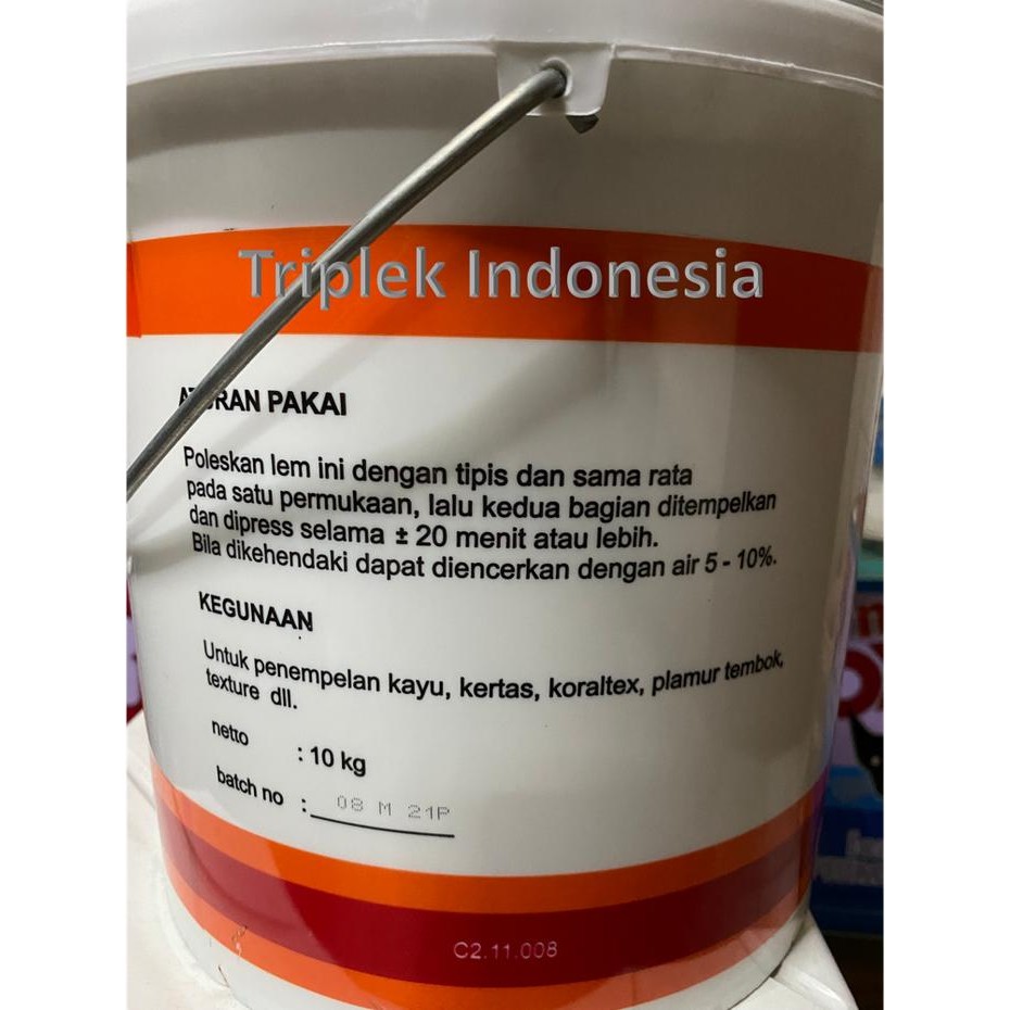 

LEM PUTIH FOX PVAC 10KG (EMBER)