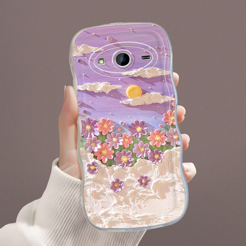 Casing Hp Untuk Compitable With Samsung Galaxy J3 2016 Case Softcase Kesing Soft Cassing Bunga 4132