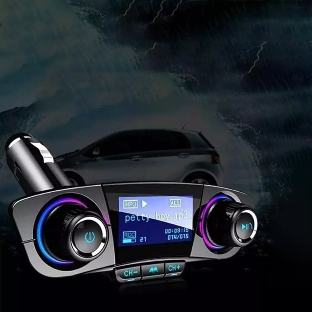 For Car For Tf Card Car Fm Transmitter Fm Transmitter Car Audio In-Car Entertainment Noise