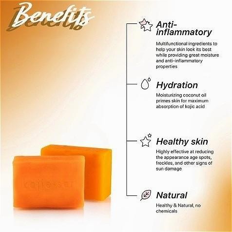 [PAKET 12 PCS ] KOJIE SAN SKIN LIGHTENING SOAP KOJIESAN SABUN WAJAH KOJIESAN SABUN PEMUTIH BADAN