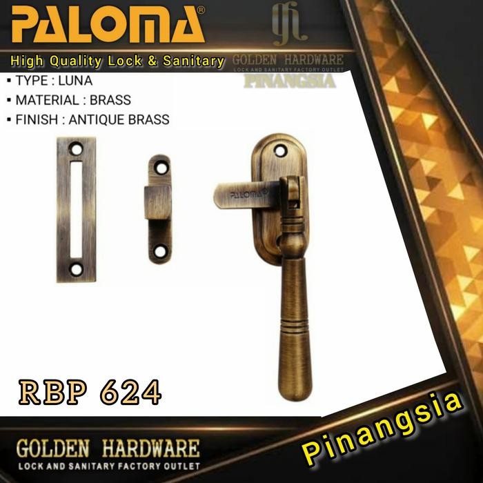 Kunci Jendela Grendel Rambuncis Paloma Rbp 624 Luna