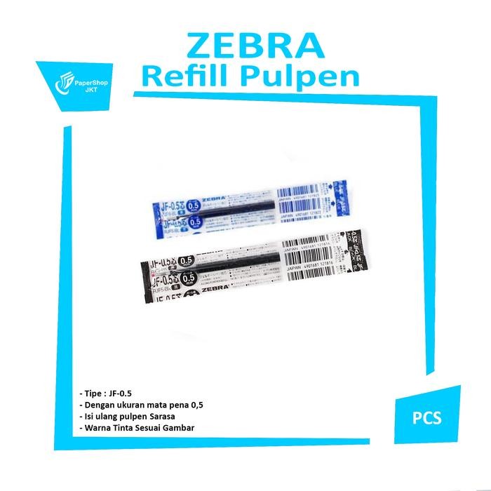 

ZEBRA SARASA Refill Pena JF 0.5 - Pcs