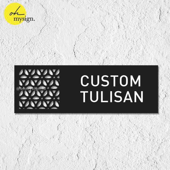 

CUSTOM TULISAN RUANGAN OFFICE SIGN BOARD ACRYLIC UV PRINT LASER CUT 7