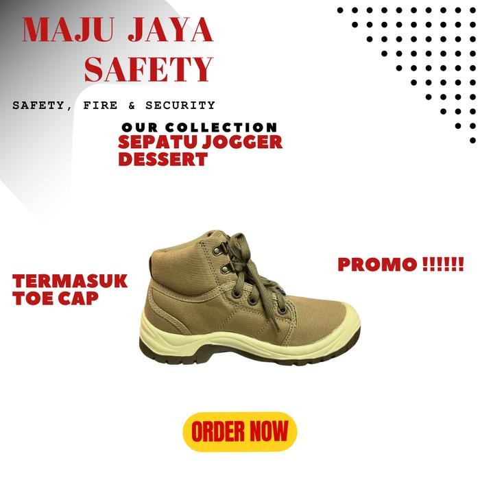 SEPATU SAFETY SHOES JOGGER DESERT ORIGINAL SAFETY SHOES BERSERTIFIKAT