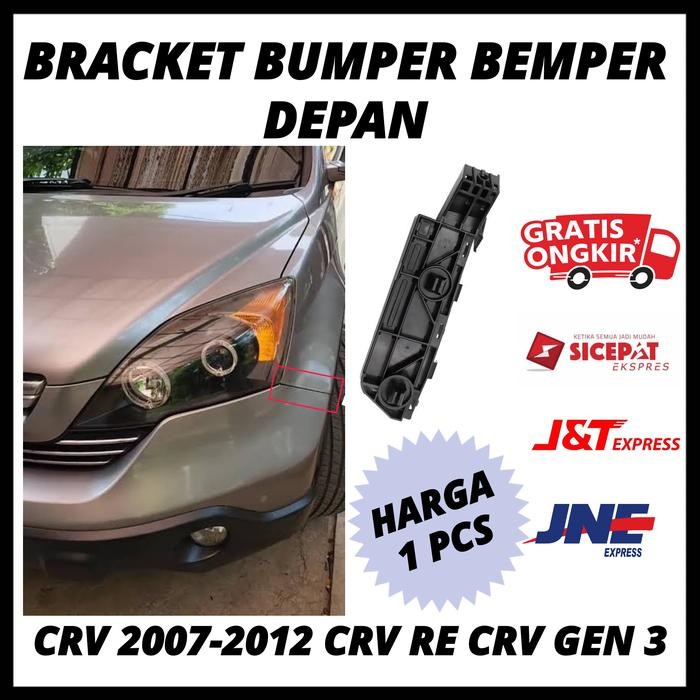 Bracket Sambungan Bumper Bemper Depan Crv 2007-2012 Crv RE Crv Gen 3