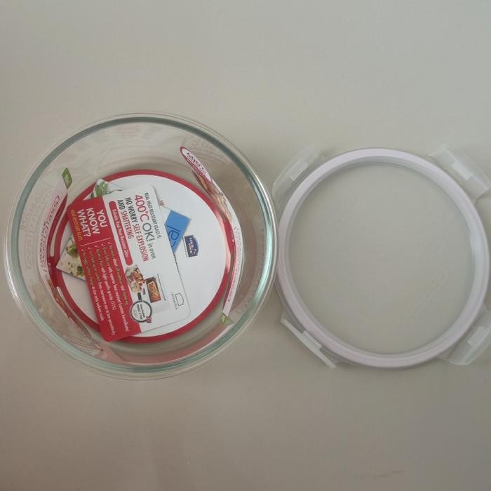 Terlaris Lock N Lock Lock&Lock Lock And Lock Oven Glass Round Model Bulat