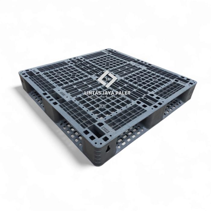 

NEW PRODUK PALET PLASTIK HITAM UKURAN 100X100X15 CM KAPASITAS 2 TON MAWAR-89