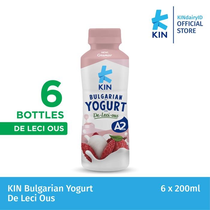 

Pilihan- Kin Bulgarian Yogurt Lychee (6X200 Ml)