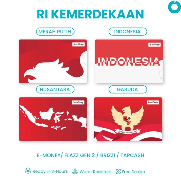 Pilihan- Kartu Flazz Bca Indonesia Dirgahayu Ri 17 Agustus Etoll Kemerdekaan