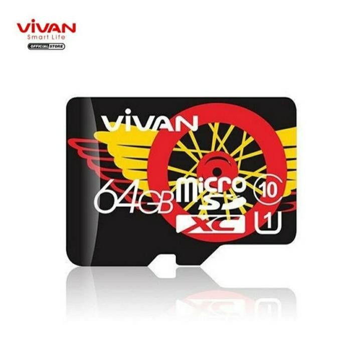 Terbaik Microsd Micro Sd 64Gb Vivan V64U10 Class 10 Tfcard Tf Card Memory Card 100% Ori