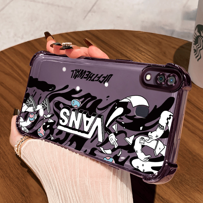 Casing Hp untuk Samsung A30 A20 A21s M10s Case fashion nasa Kasing airbag Kesing Silikon Tipis  Soft