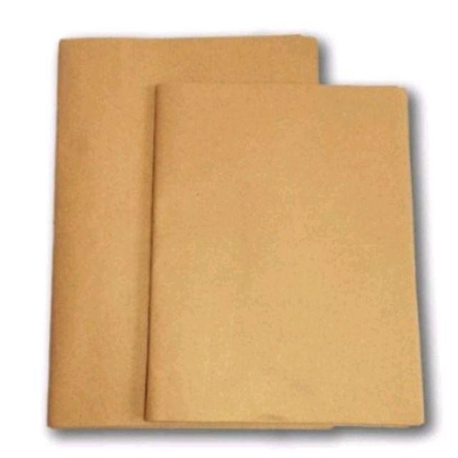 

New Sampul Buku Coklat & Plastik Isi 20 ( Ukuran Boxi / Campus ) - ( Qwarto / Sidu )COD Paper