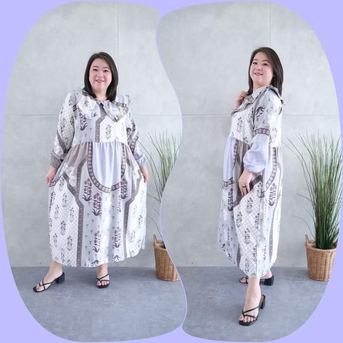 Pedkey Butik - 871 Oxana Tunik Bigsize Jumbo Wanita Big Size Xxl