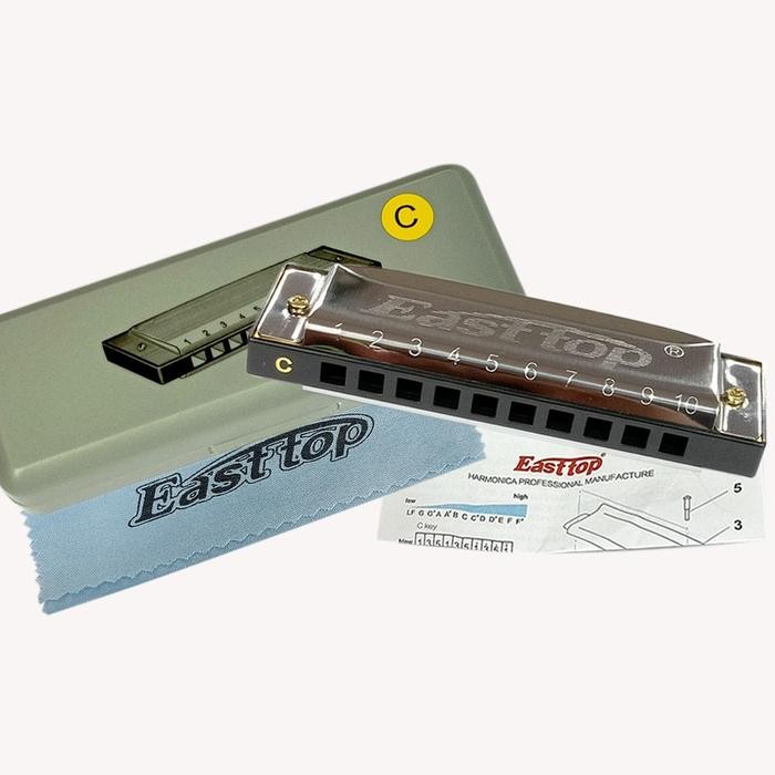 Harmonika Easttop Harmonica Diatonic Easttop T10-4