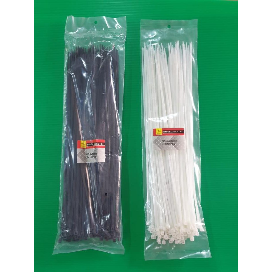 

OJ Kabel Tie / Kabel Ties Rush 3 x 300mm / 30cm